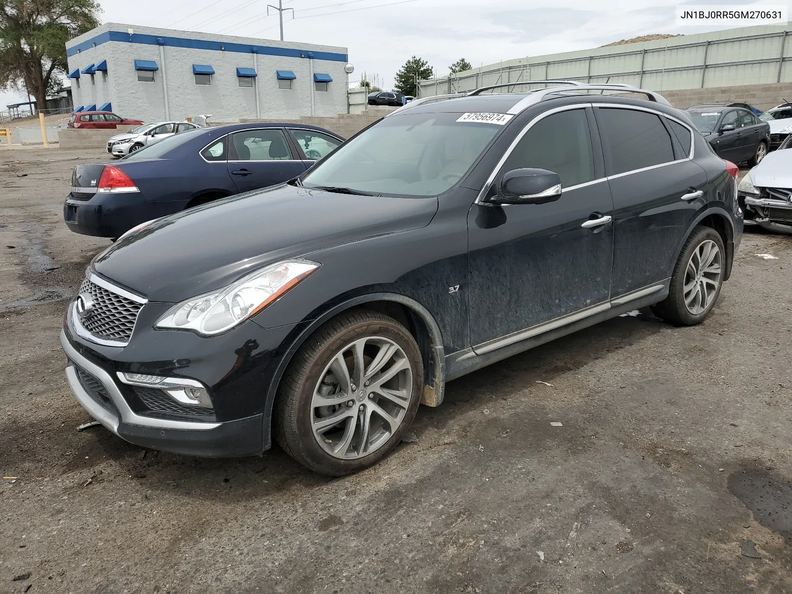 2016 Infiniti Qx50 VIN: JN1BJ0RR5GM270631 Lot: 57956974