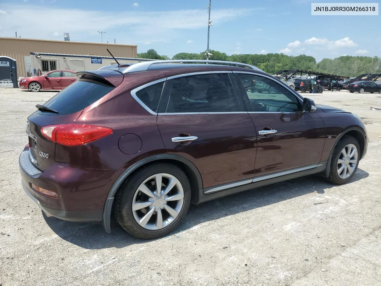 2016 Infiniti Qx50 VIN: JN1BJ0RR3GM266318 Lot: 59985884