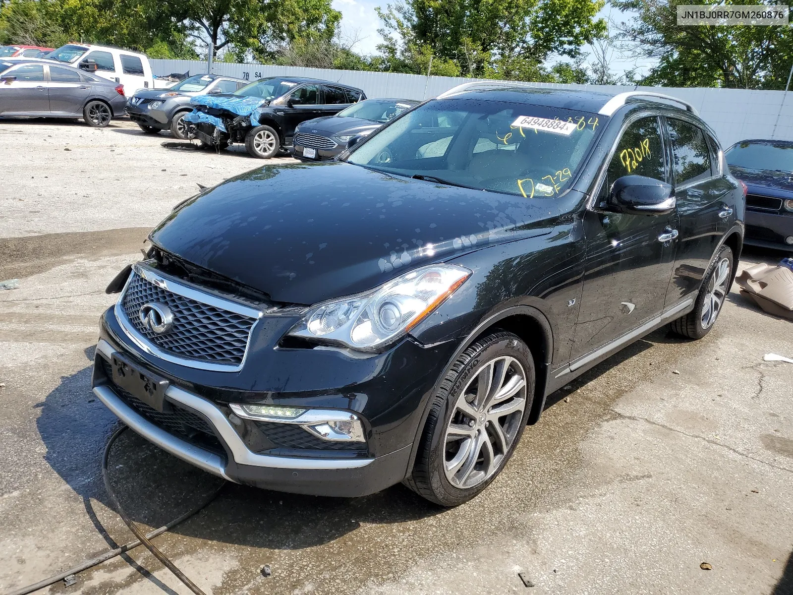 JN1BJ0RR7GM260876 2016 Infiniti Qx50