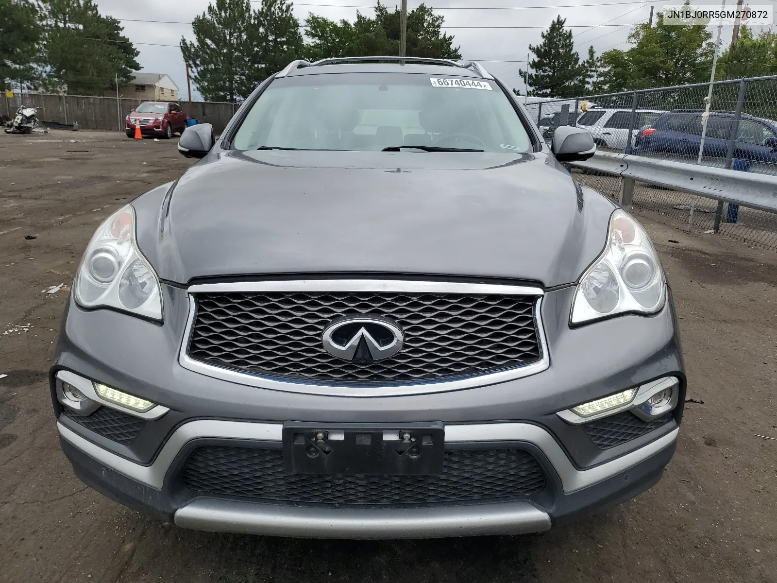 2016 Infiniti Qx50 VIN: JN1BJ0RR5GM270872 Lot: 66740444