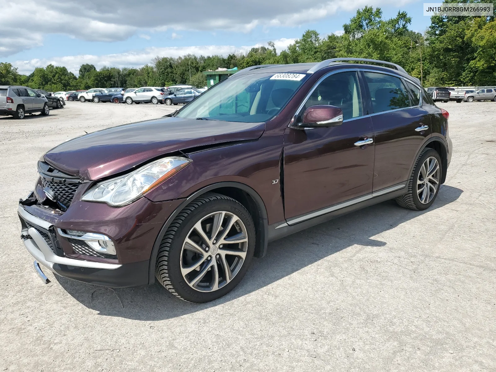 2016 Infiniti Qx50 VIN: JN1BJ0RR8GM266993 Lot: 68308284