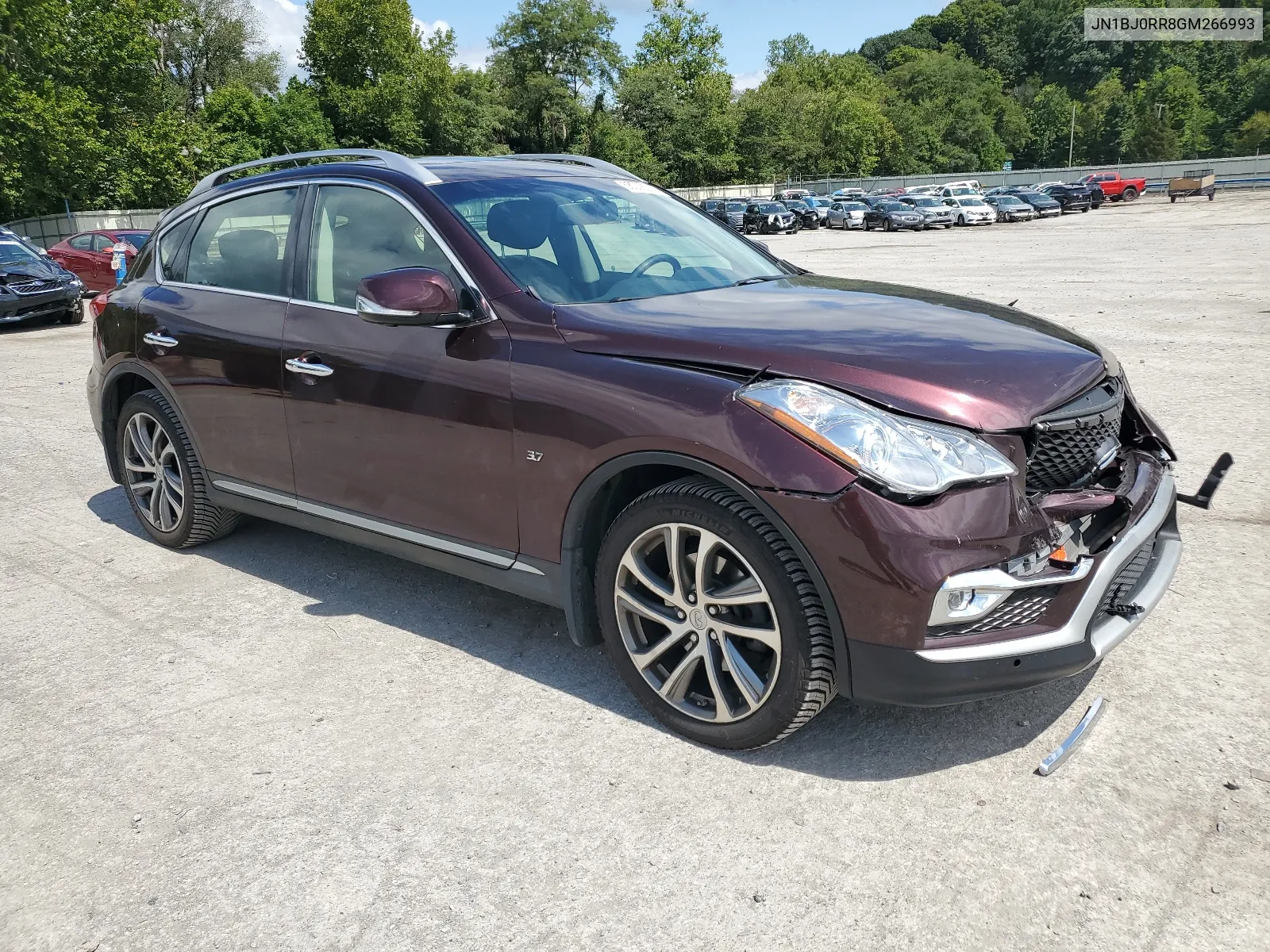 2016 Infiniti Qx50 VIN: JN1BJ0RR8GM266993 Lot: 68308284