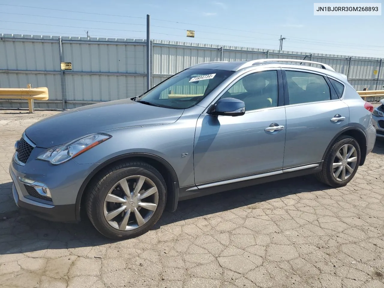 JN1BJ0RR3GM268893 2016 Infiniti Qx50