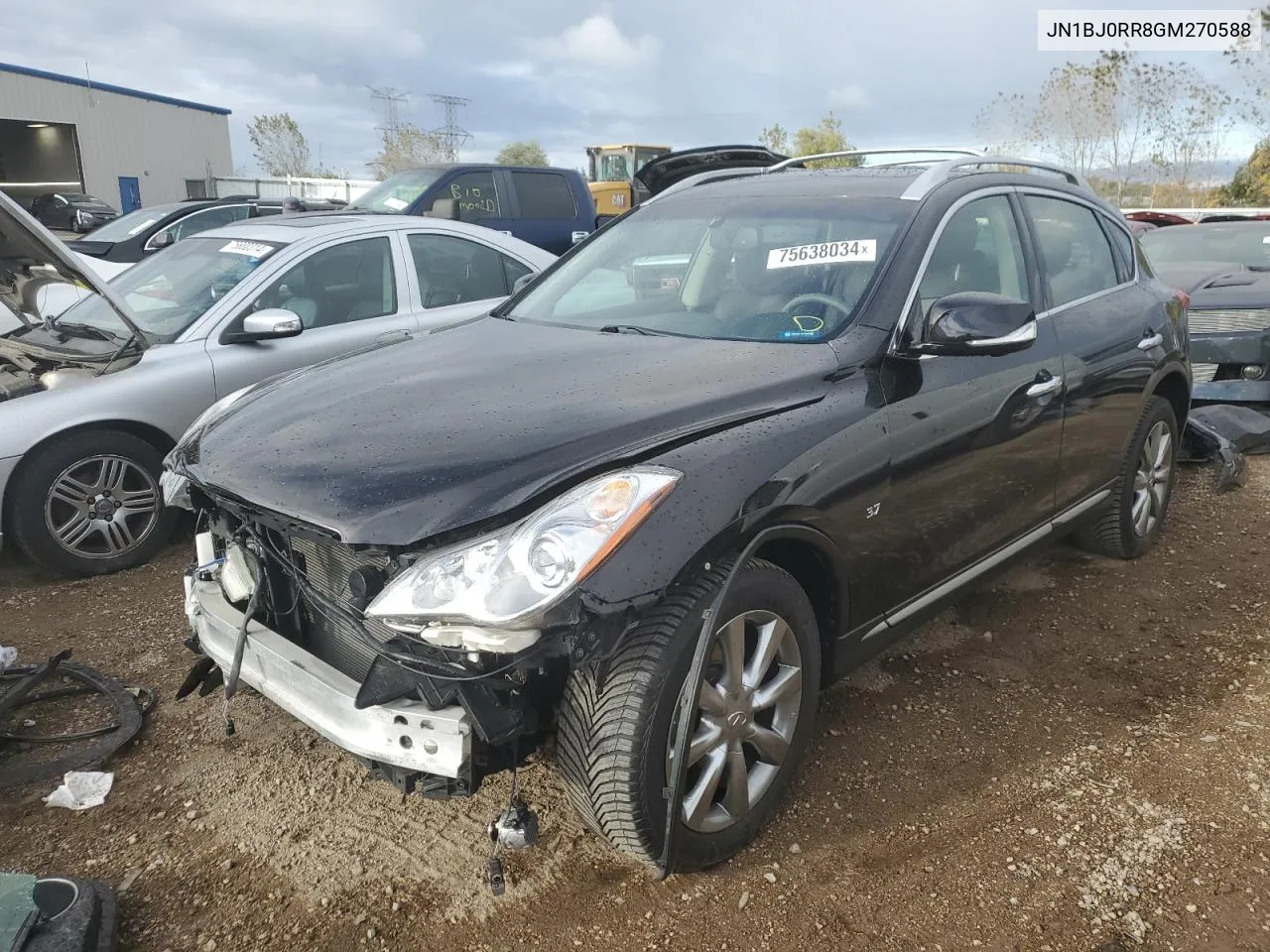 2016 Infiniti Qx50 VIN: JN1BJ0RR8GM270588 Lot: 75638034