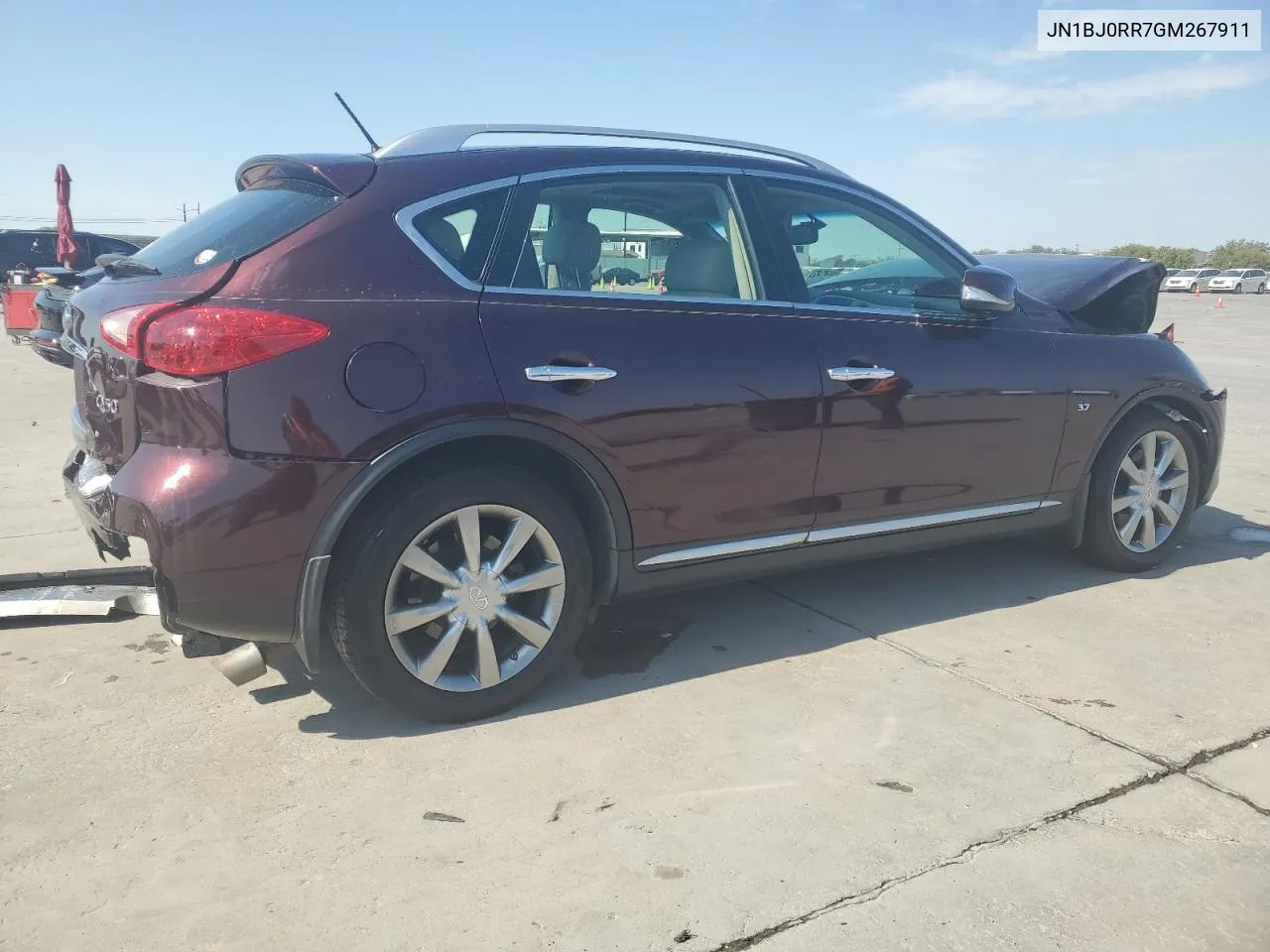 JN1BJ0RR7GM267911 2016 Infiniti Qx50