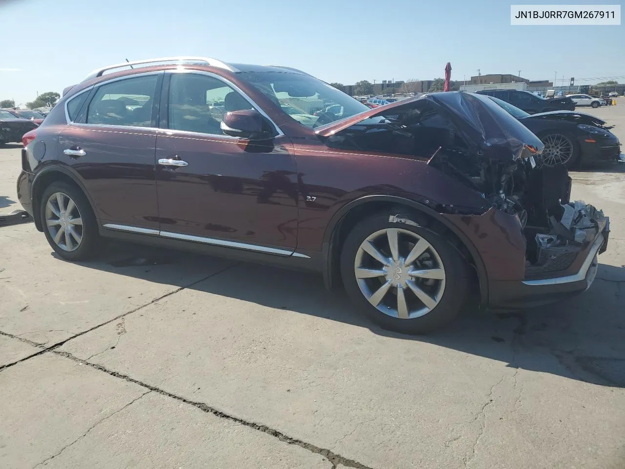 JN1BJ0RR7GM267911 2016 Infiniti Qx50