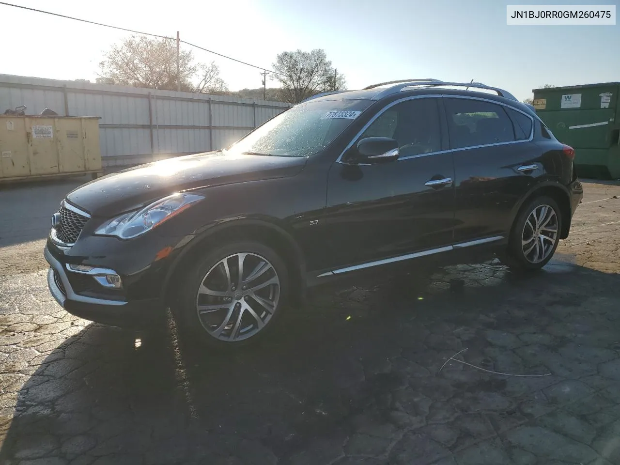 2016 Infiniti Qx50 VIN: JN1BJ0RR0GM260475 Lot: 77673324