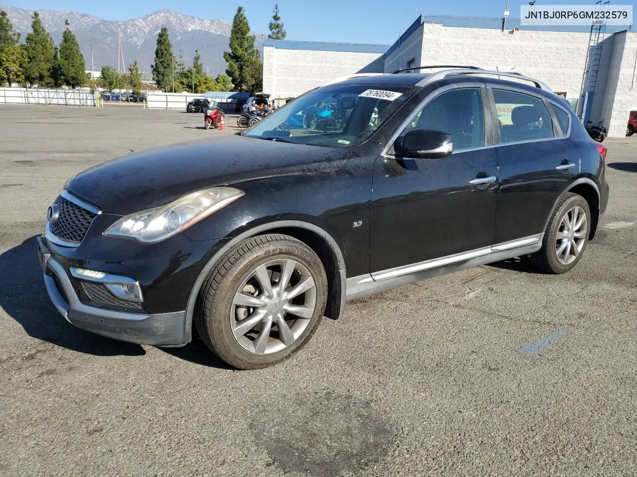 2016 Infiniti Qx50 VIN: JN1BJ0RP6GM232579 Lot: 78760094