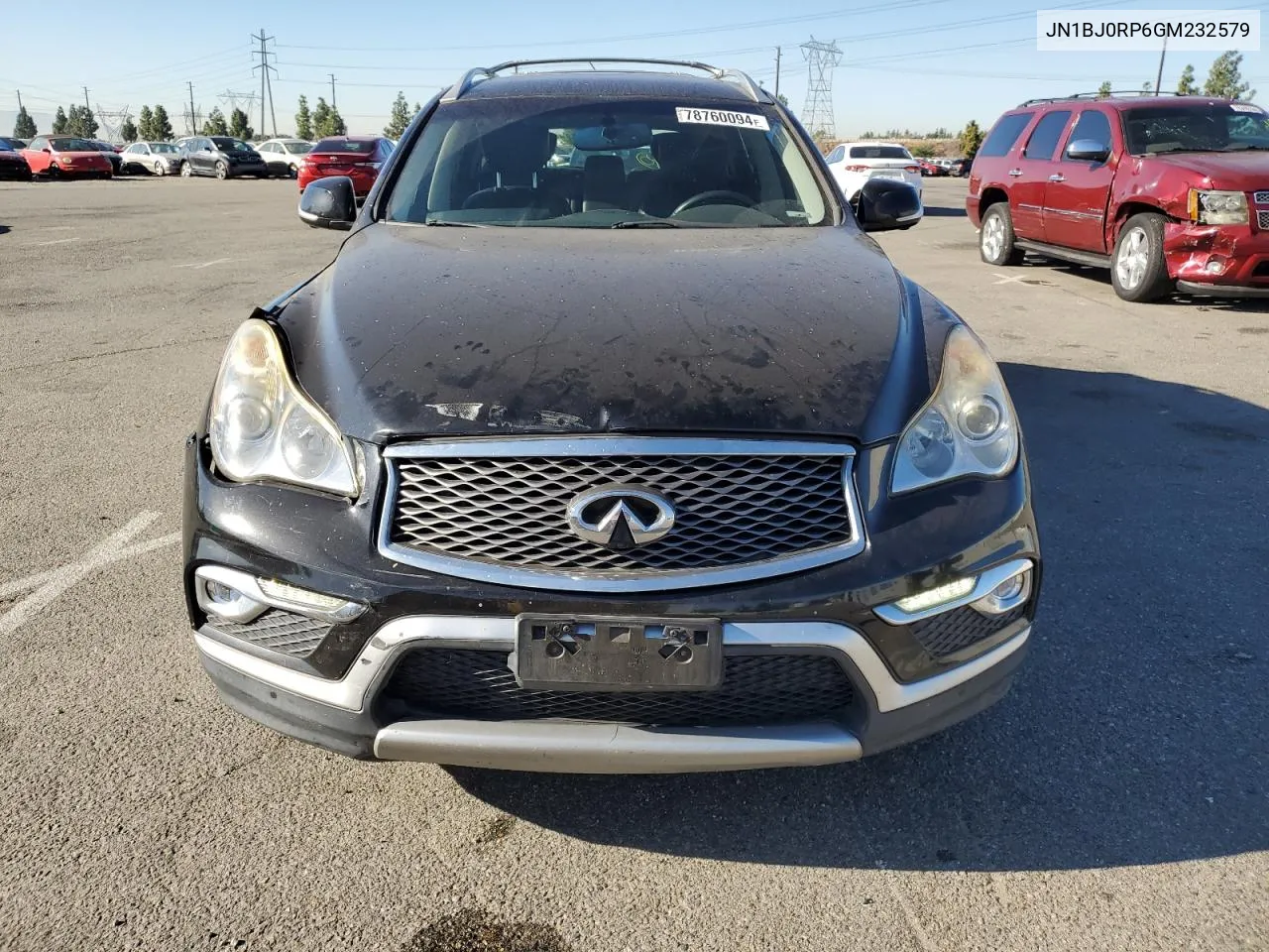 2016 Infiniti Qx50 VIN: JN1BJ0RP6GM232579 Lot: 78760094