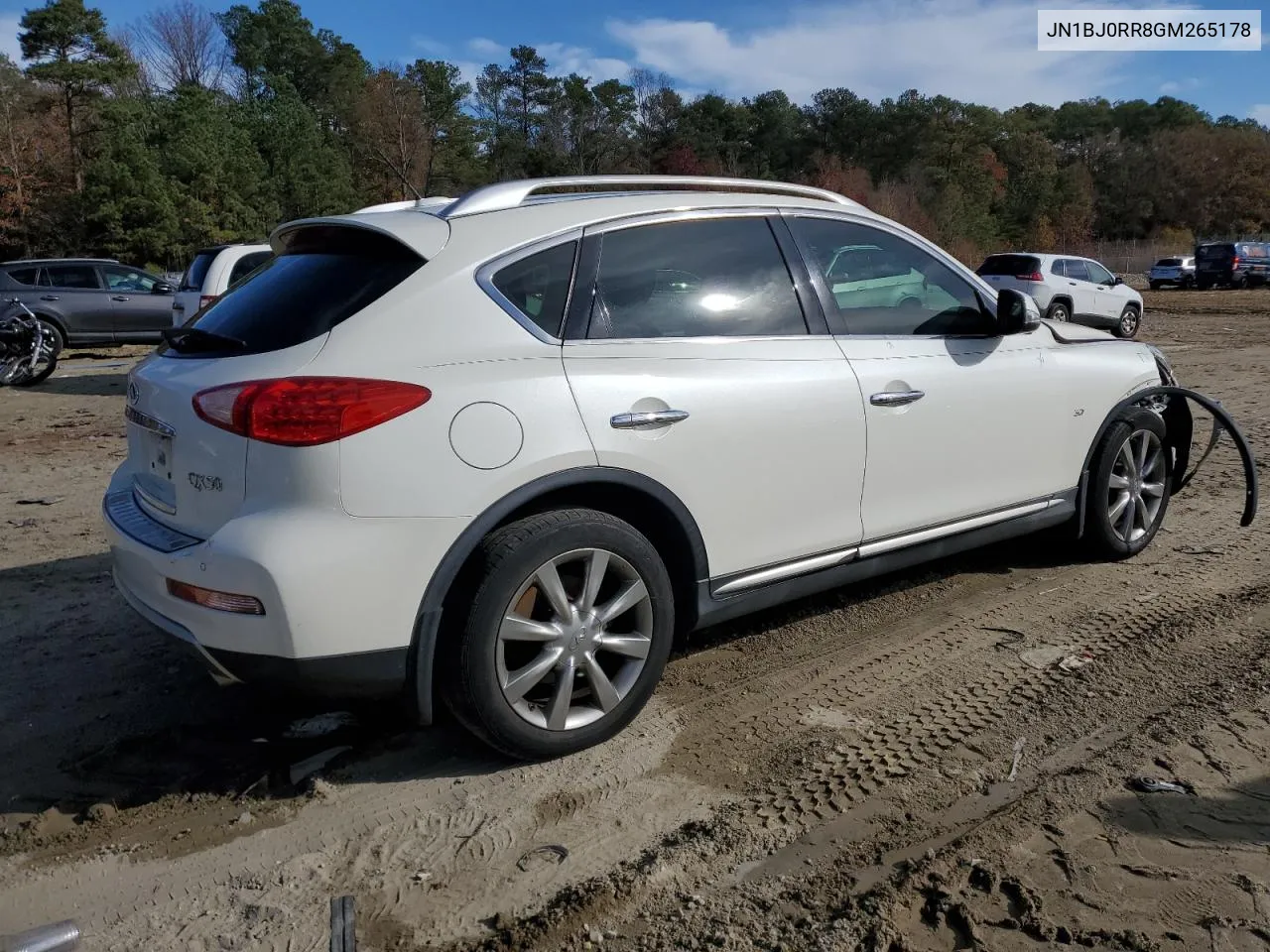 2016 Infiniti Qx50 VIN: JN1BJ0RR8GM265178 Lot: 78777384