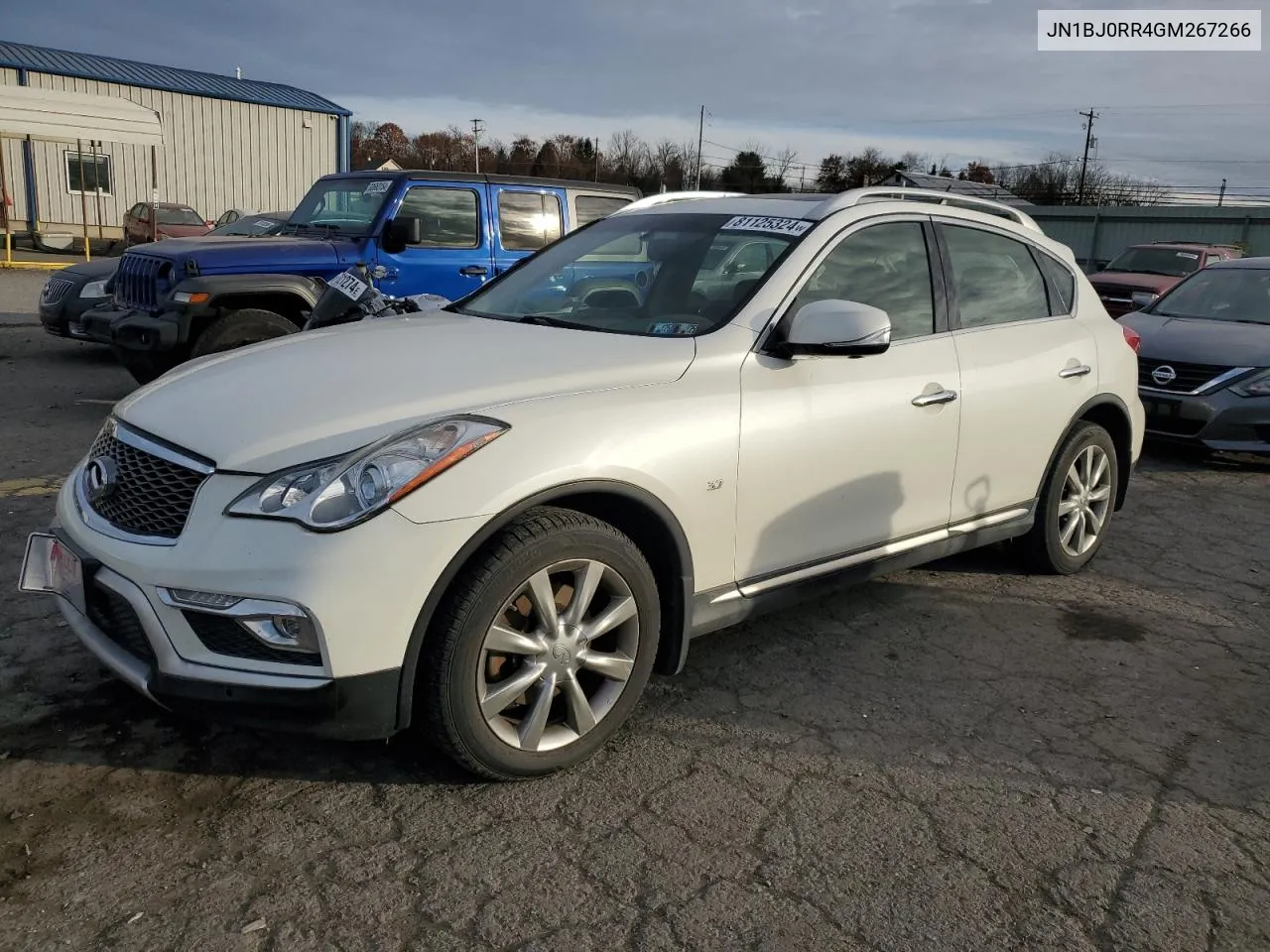 2016 Infiniti Qx50 VIN: JN1BJ0RR4GM267266 Lot: 81125324