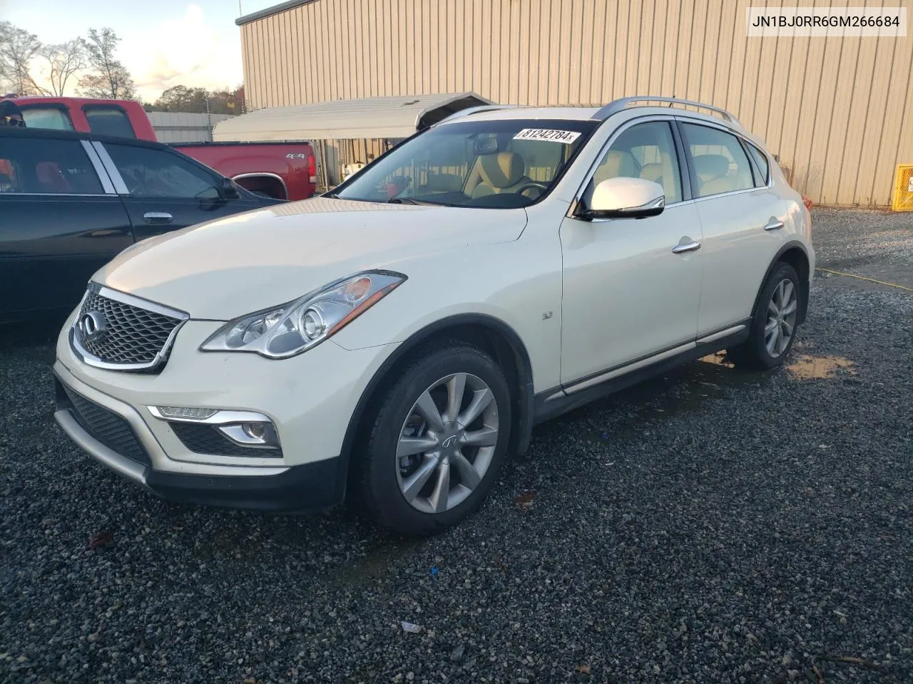 2016 Infiniti Qx50 VIN: JN1BJ0RR6GM266684 Lot: 81242784