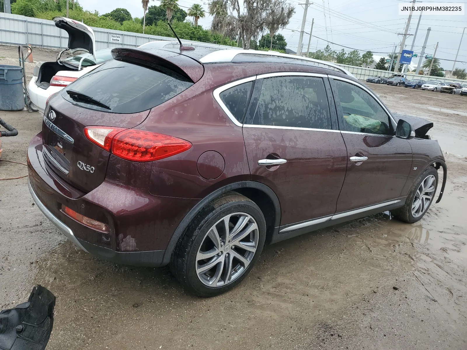 2017 Infiniti Qx50 VIN: JN1BJ0RP9HM382235 Lot: 55090174