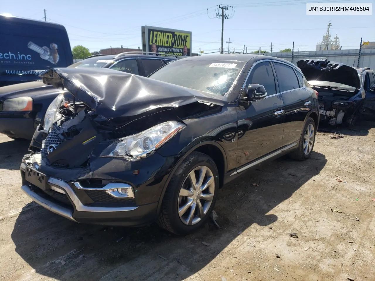 2017 Infiniti Qx50 VIN: JN1BJ0RR2HM406604 Lot: 56928234