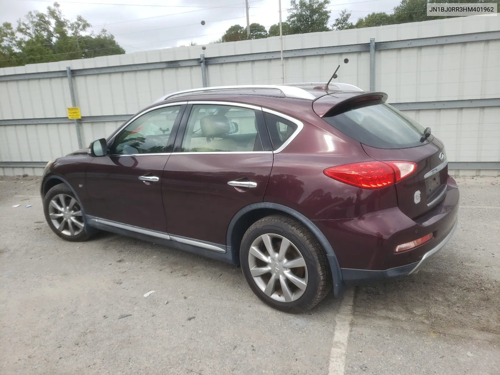 2017 Infiniti Qx50 VIN: JN1BJ0RR3HM401962 Lot: 67412184