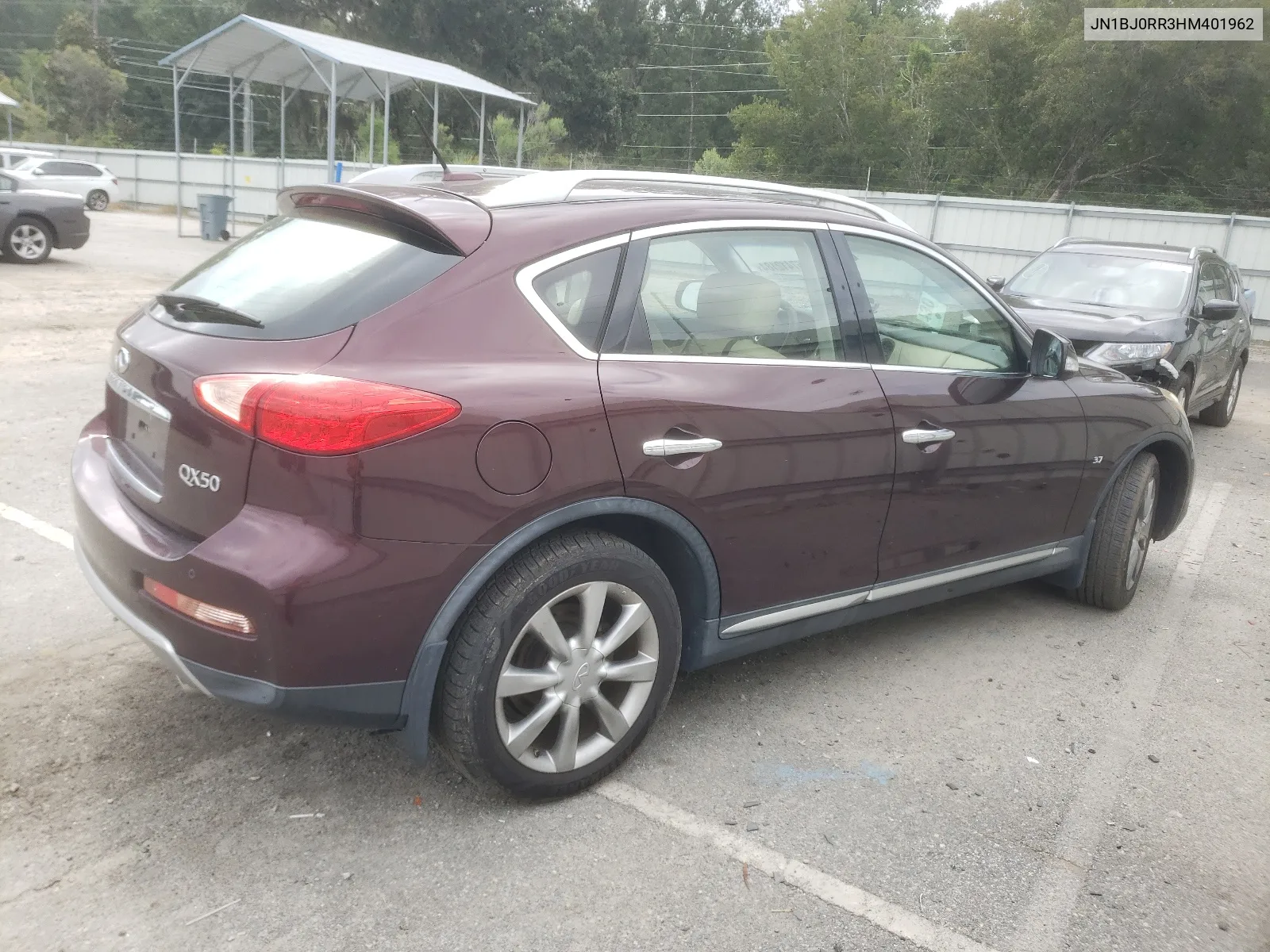 2017 Infiniti Qx50 VIN: JN1BJ0RR3HM401962 Lot: 67412184