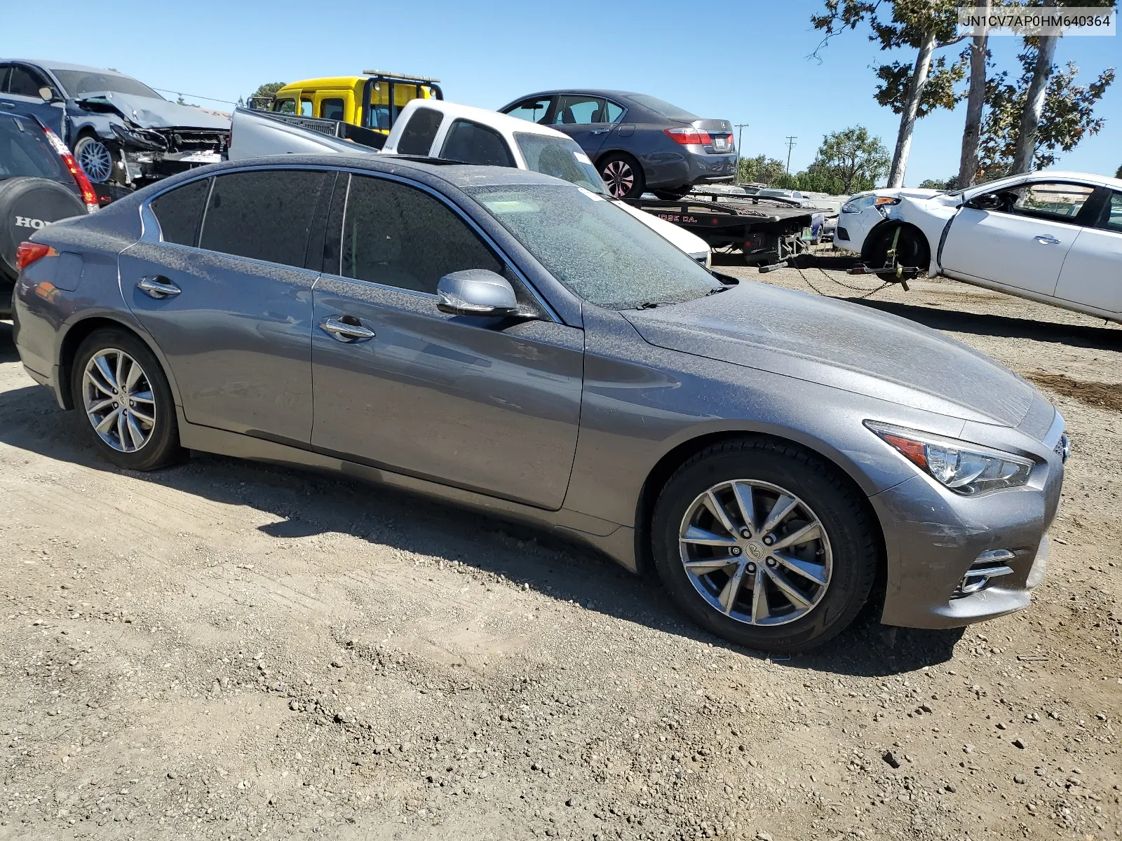 2017 Infiniti Q50 Base VIN: JN1CV7AP0HM640364 Lot: 67555824