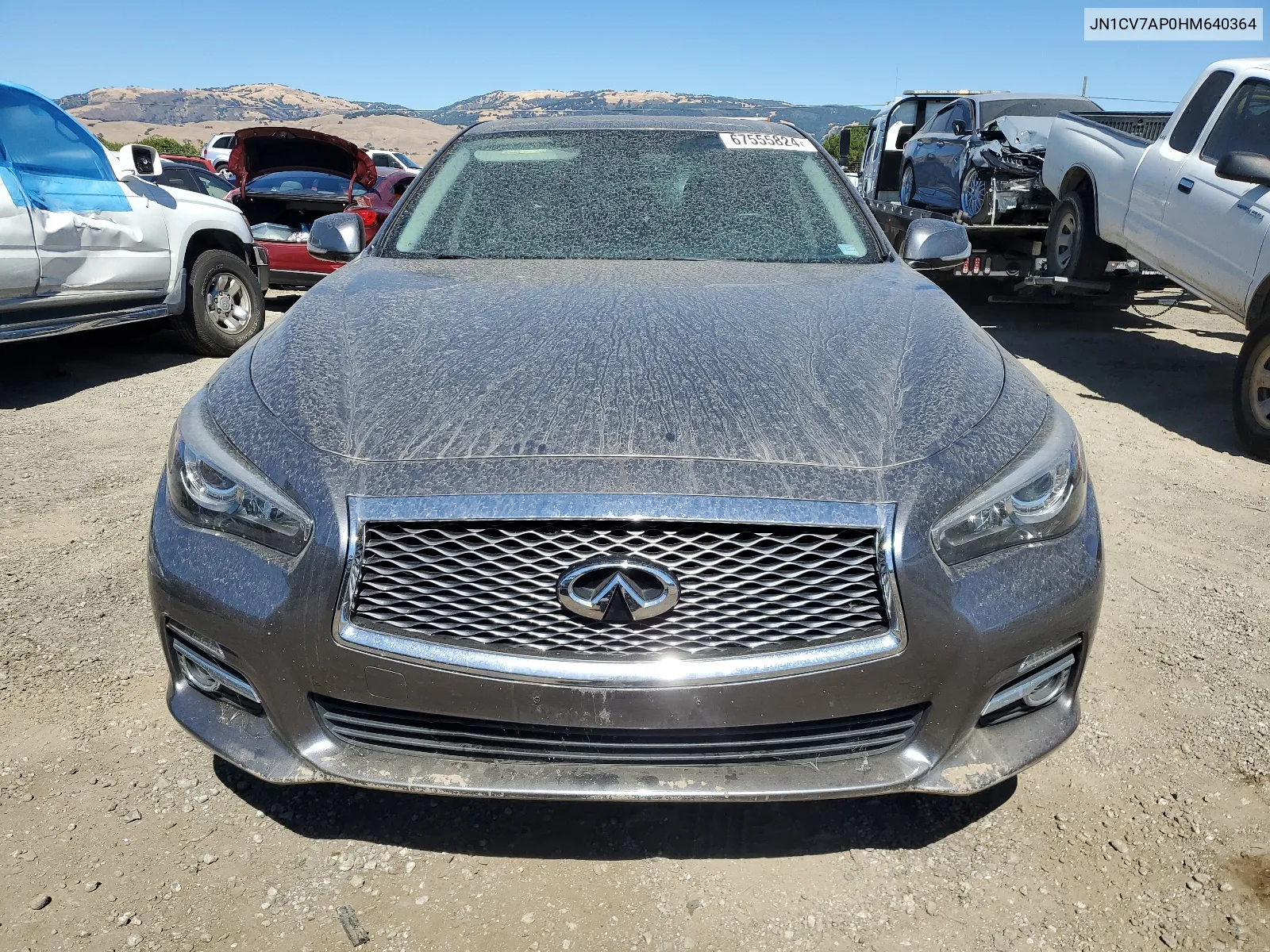 2017 Infiniti Q50 Base VIN: JN1CV7AP0HM640364 Lot: 67555824