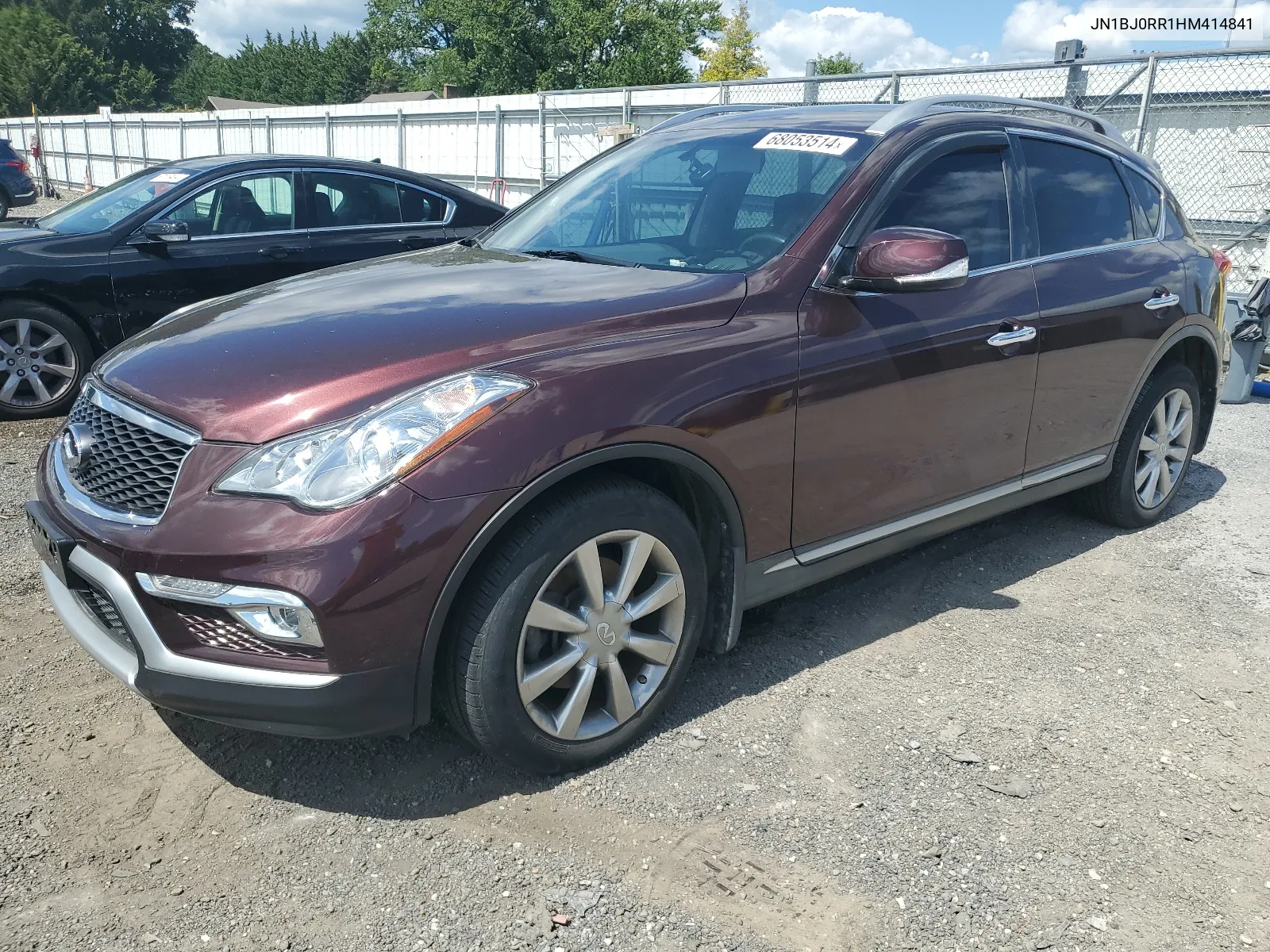 2017 Infiniti Qx50 VIN: JN1BJ0RR1HM414841 Lot: 68053514