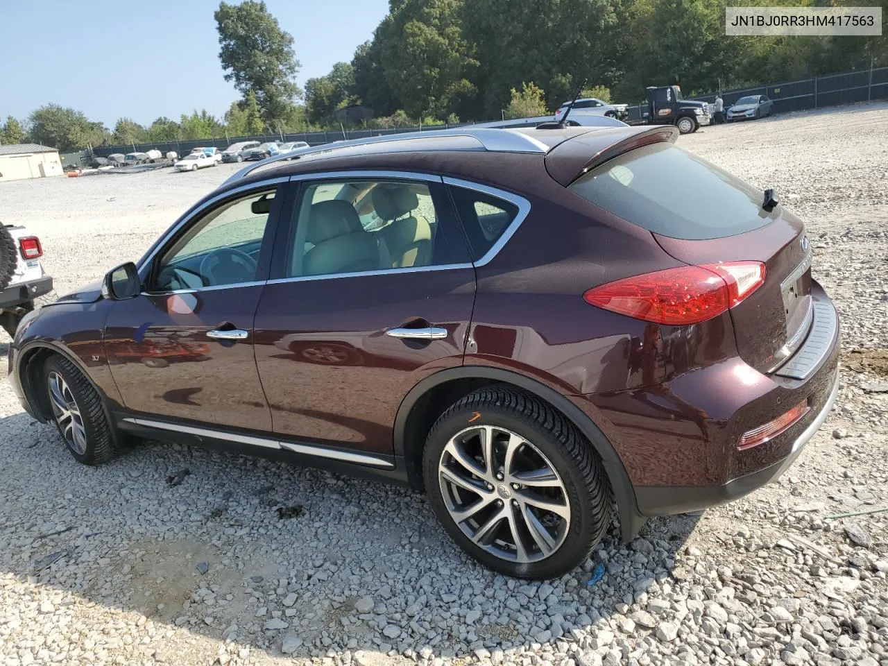 2017 Infiniti Qx50 VIN: JN1BJ0RR3HM417563 Lot: 69186174