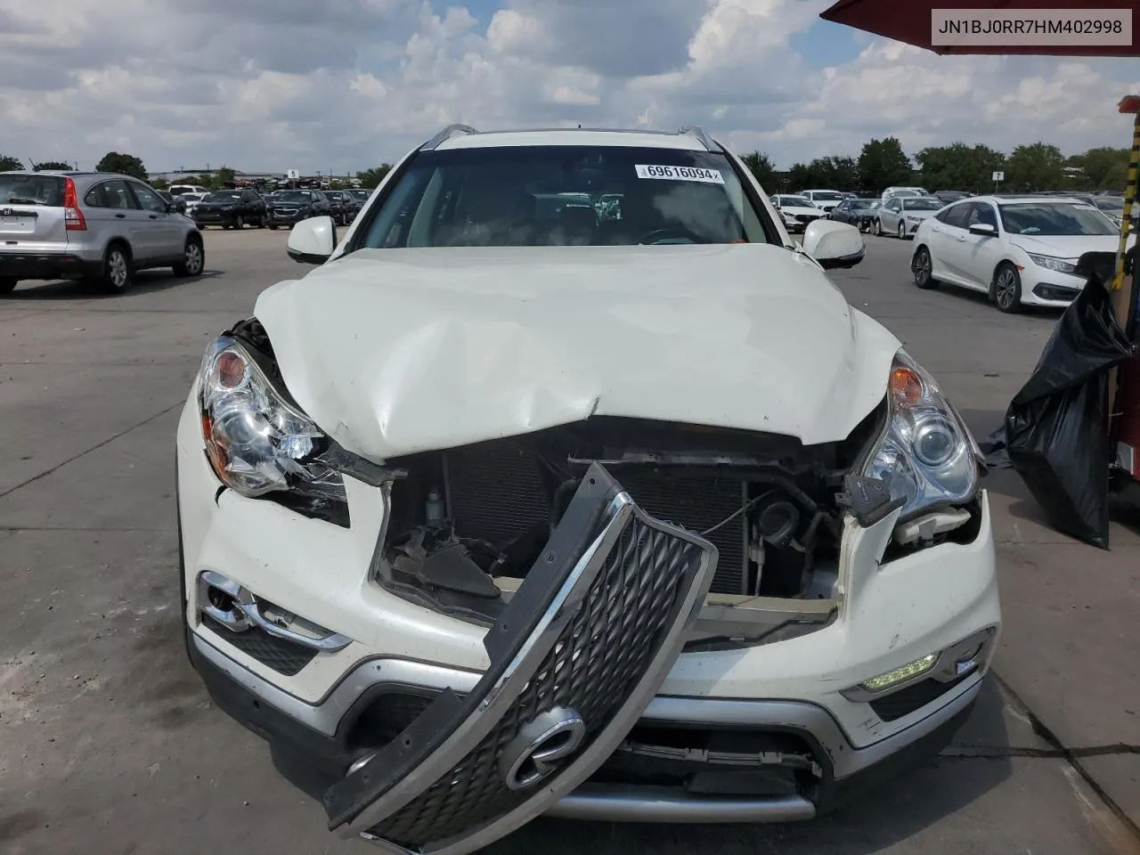 JN1BJ0RR7HM402998 2017 Infiniti Qx50