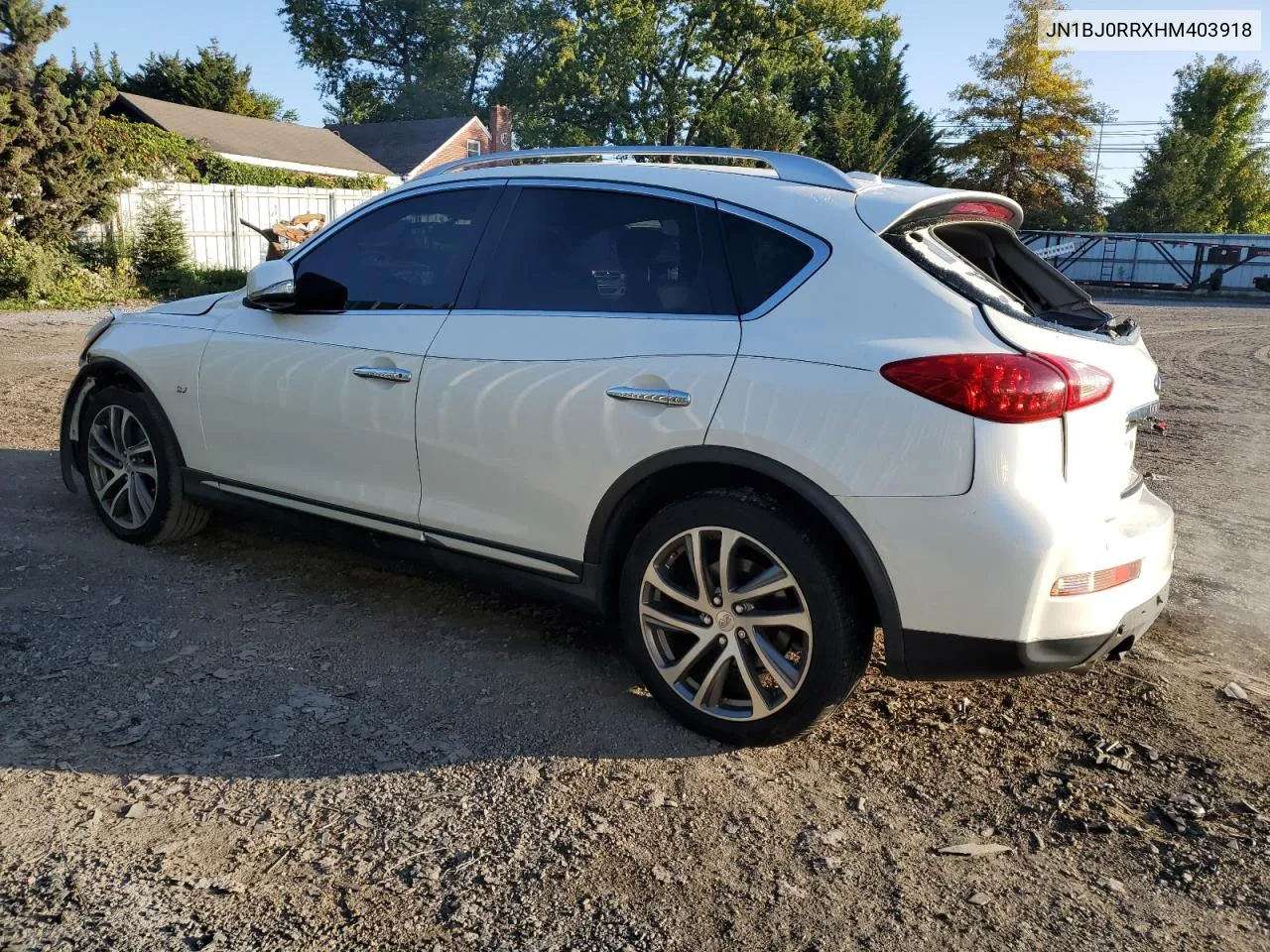 JN1BJ0RRXHM403918 2017 Infiniti Qx50