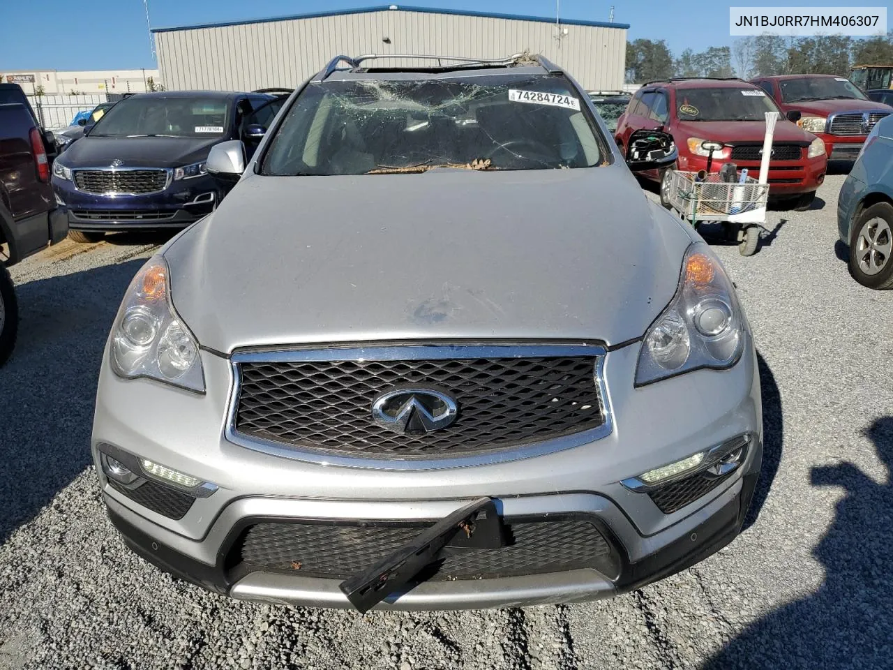 2017 Infiniti Qx50 VIN: JN1BJ0RR7HM406307 Lot: 74284724