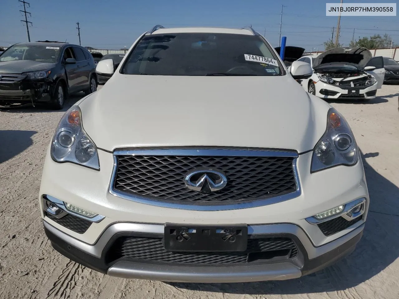 JN1BJ0RP7HM390558 2017 Infiniti Qx50