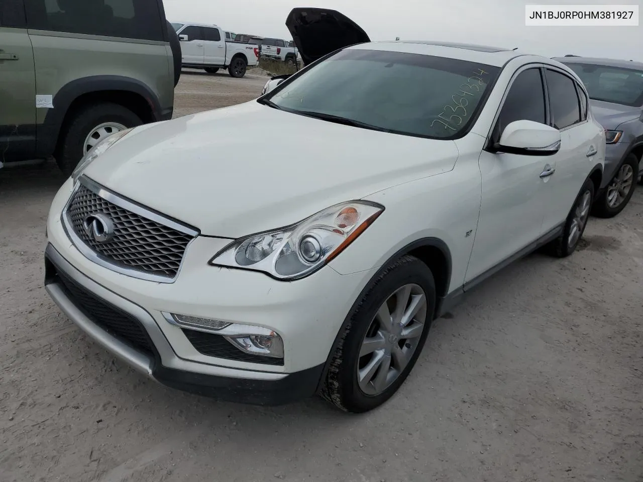 2017 Infiniti Qx50 VIN: JN1BJ0RP0HM381927 Lot: 75364324