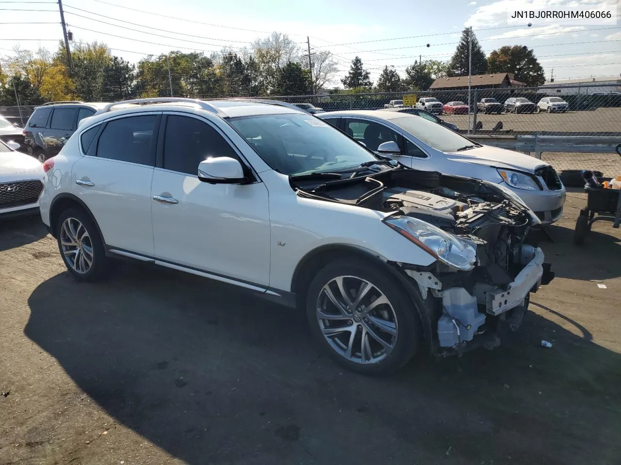 2017 Infiniti Qx50 VIN: JN1BJ0RR0HM406066 Lot: 75646824