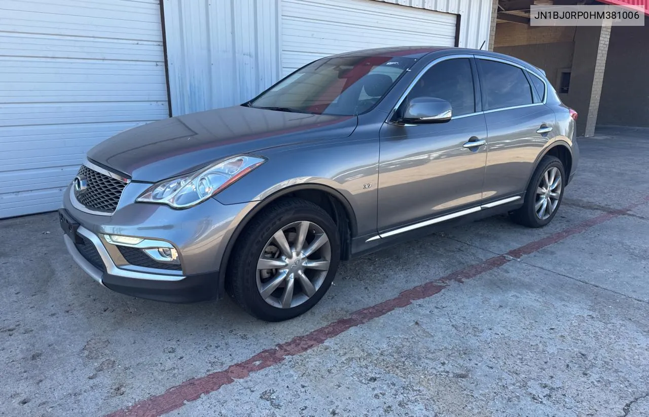 JN1BJ0RP0HM381006 2017 Infiniti Qx50