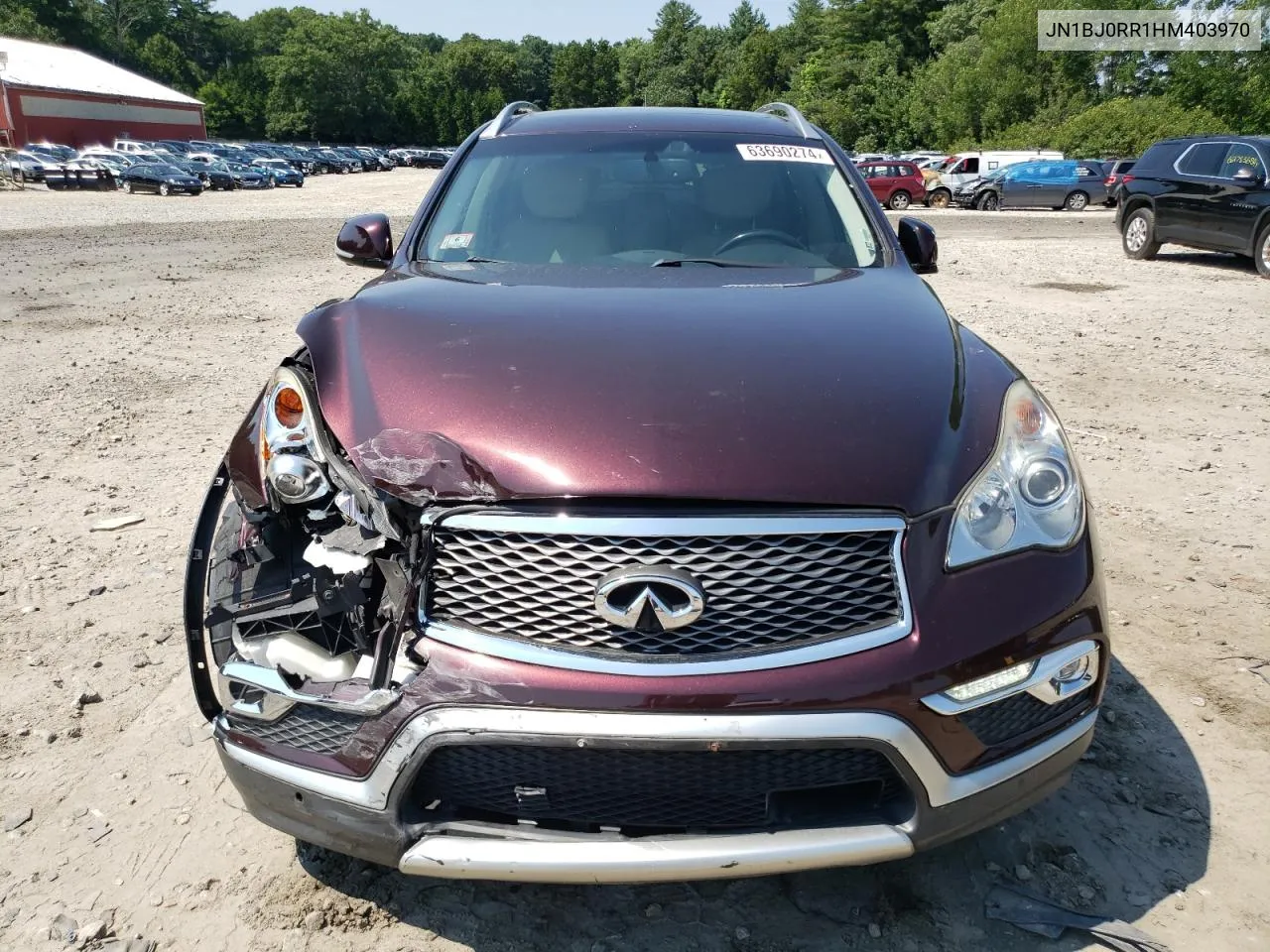 2017 Infiniti Qx50 VIN: JN1BJ0RR1HM403970 Lot: 77878474