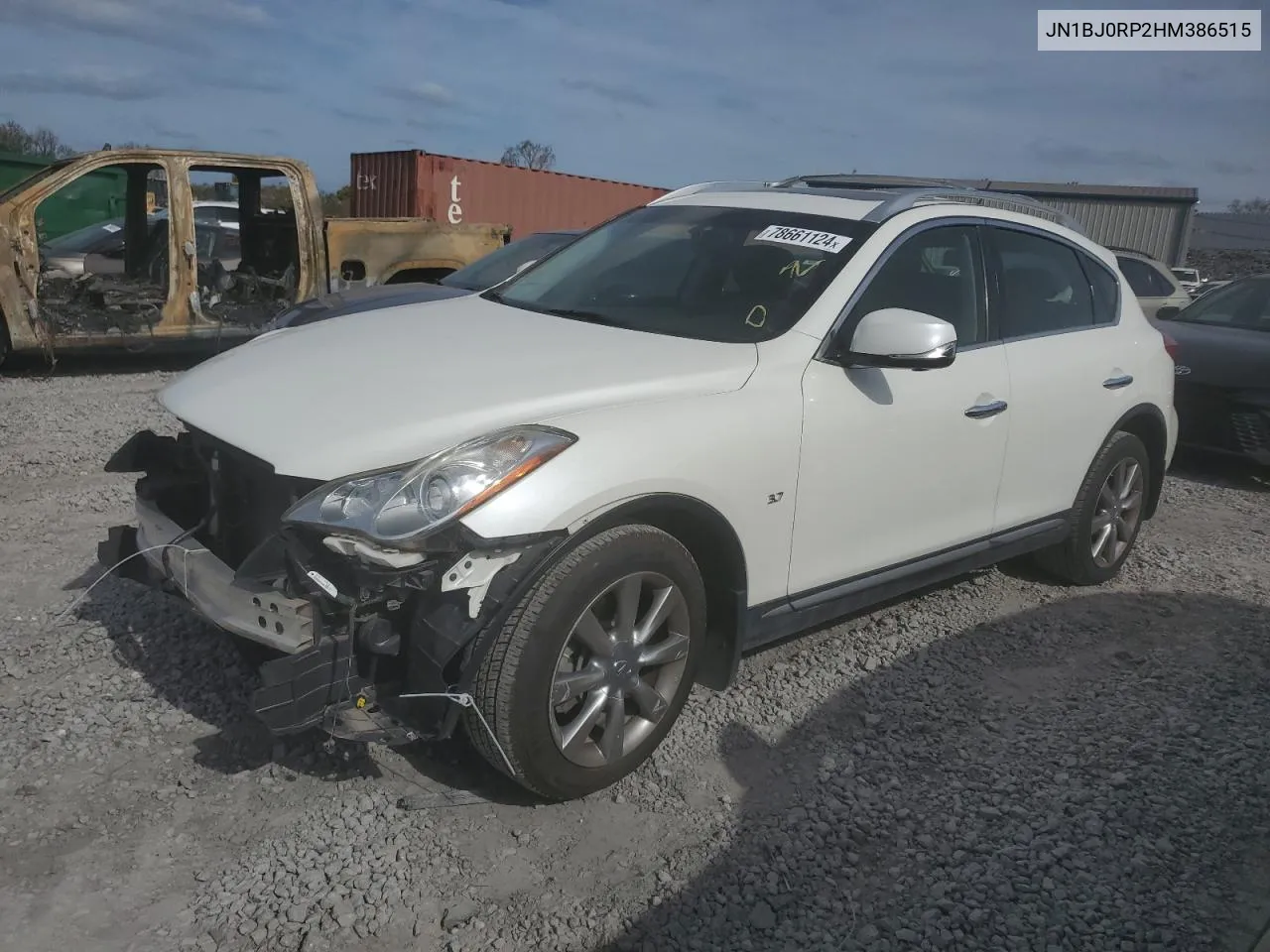 2017 Infiniti Qx50 VIN: JN1BJ0RP2HM386515 Lot: 78661124