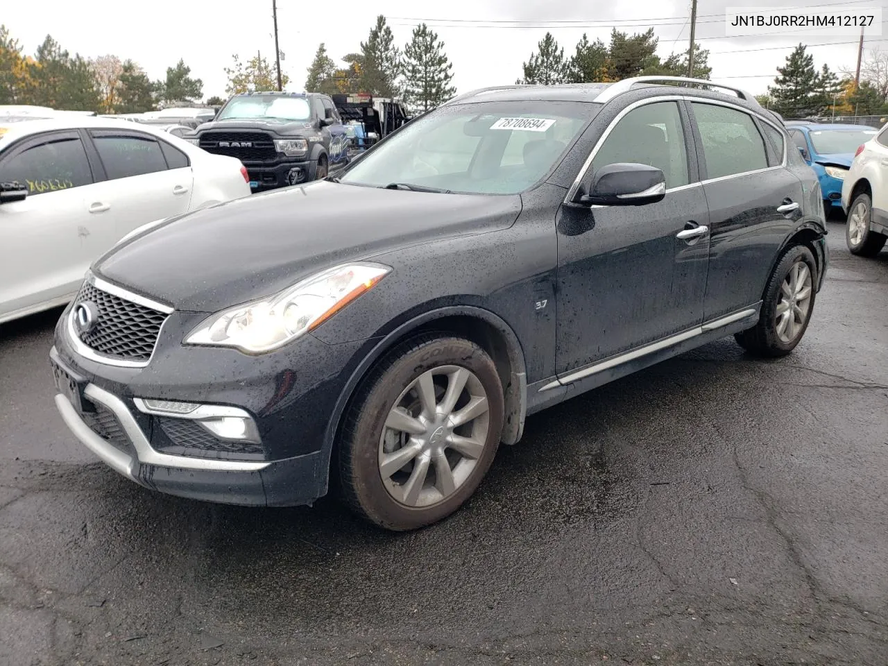 2017 Infiniti Qx50 VIN: JN1BJ0RR2HM412127 Lot: 78708694