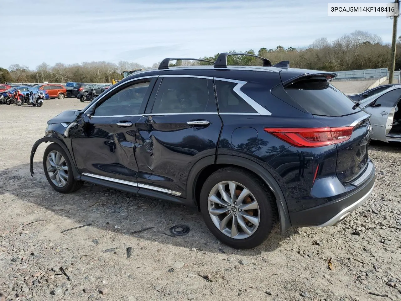 2019 Infiniti Qx50 Essential VIN: 3PCAJ5M14KF148416 Lot: 38514354