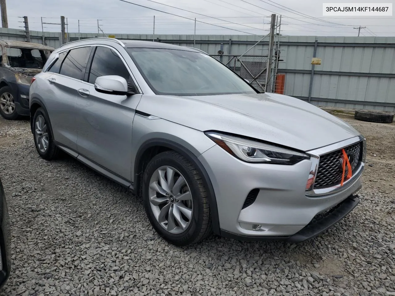 2019 Infiniti Qx50 Essential VIN: 3PCAJ5M14KF144687 Lot: 47624244