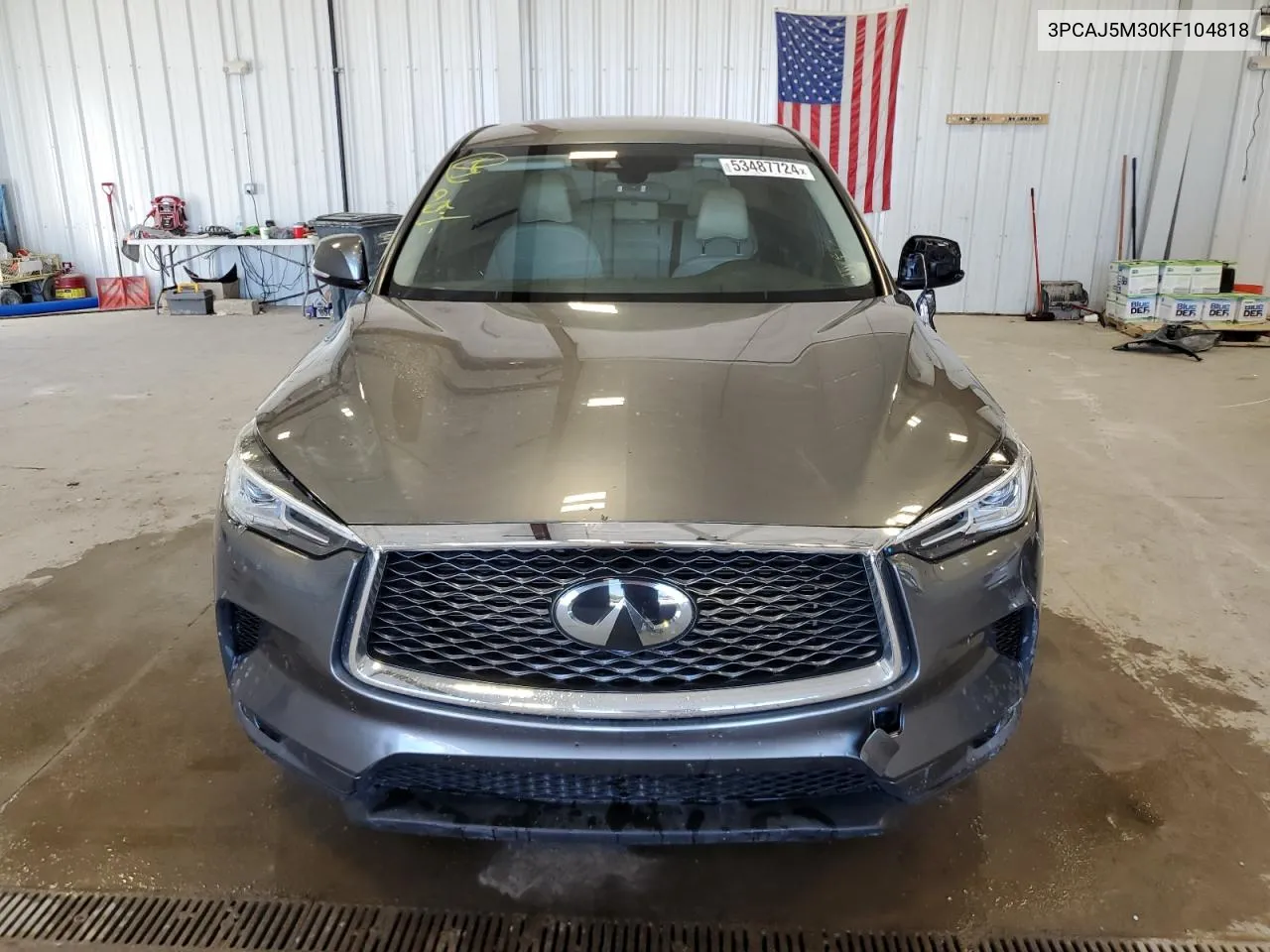 2019 Infiniti Qx50 Essential VIN: 3PCAJ5M30KF104818 Lot: 53487724