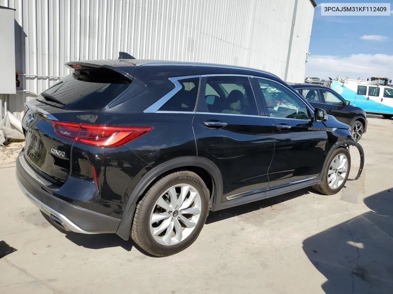 3PCAJ5M31KF112409 2019 Infiniti Qx50 Essential