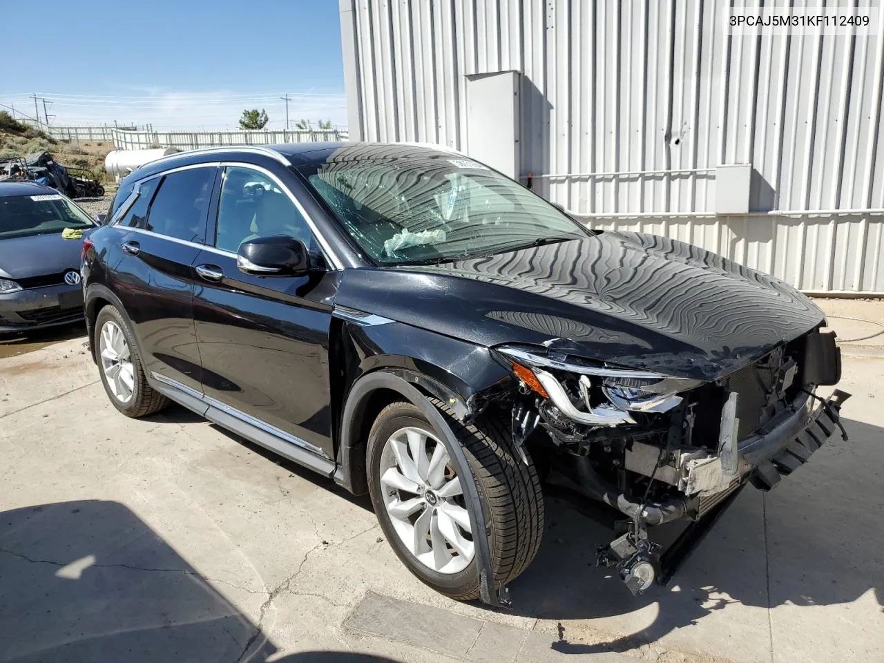 2019 Infiniti Qx50 Essential VIN: 3PCAJ5M31KF112409 Lot: 56731264