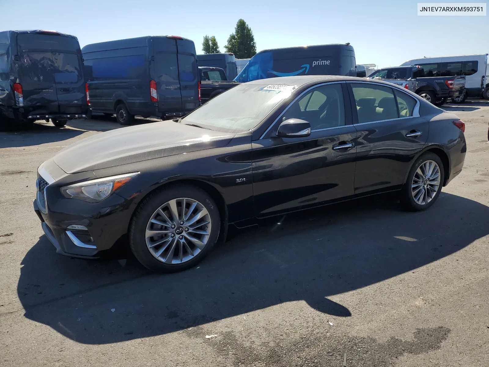 JN1EV7ARXKM593751 2019 Infiniti Q50 Luxe