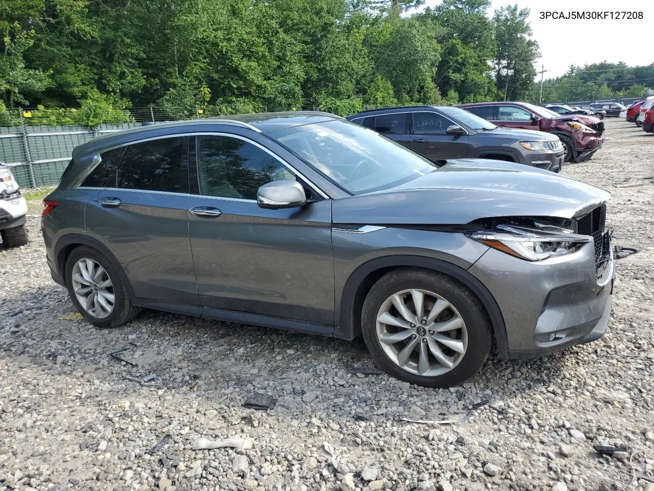 2019 Infiniti Qx50 Essential VIN: 3PCAJ5M30KF127208 Lot: 60562304