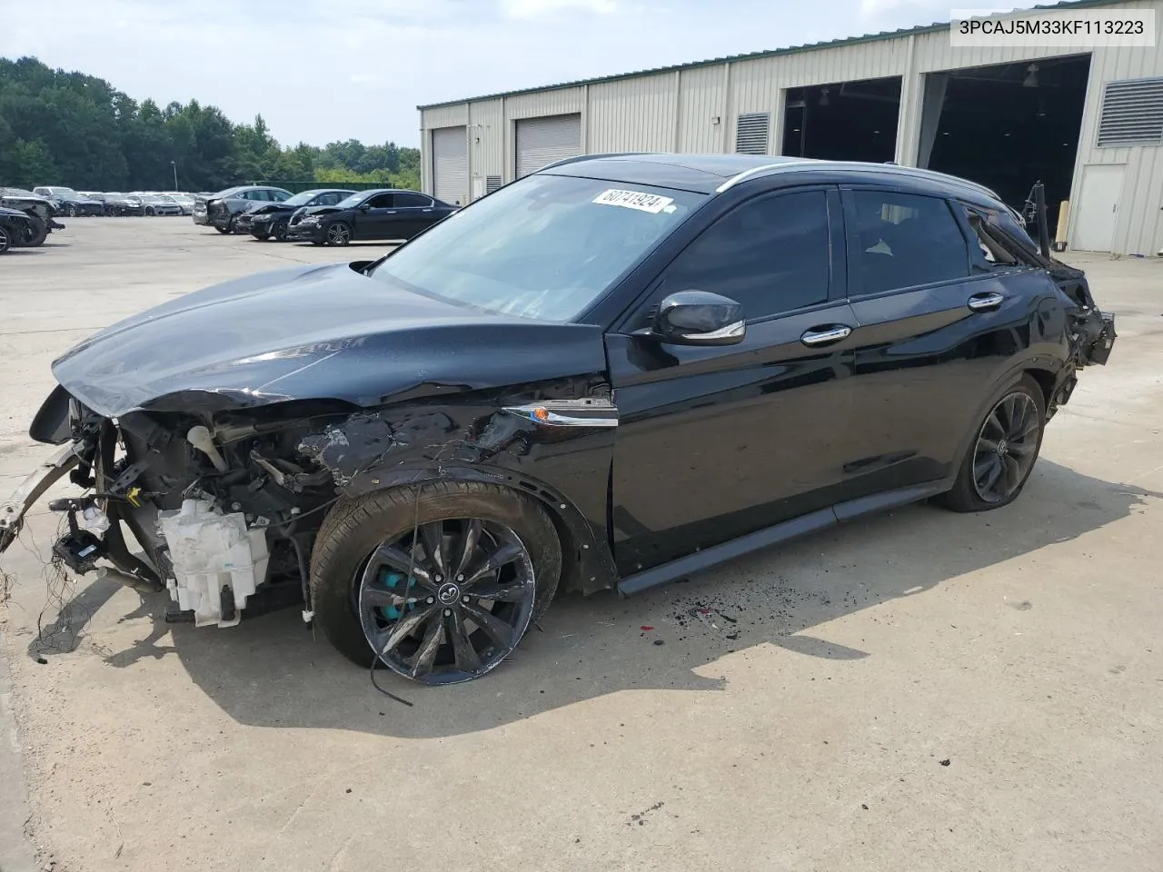 3PCAJ5M33KF113223 2019 Infiniti Qx50 Essential