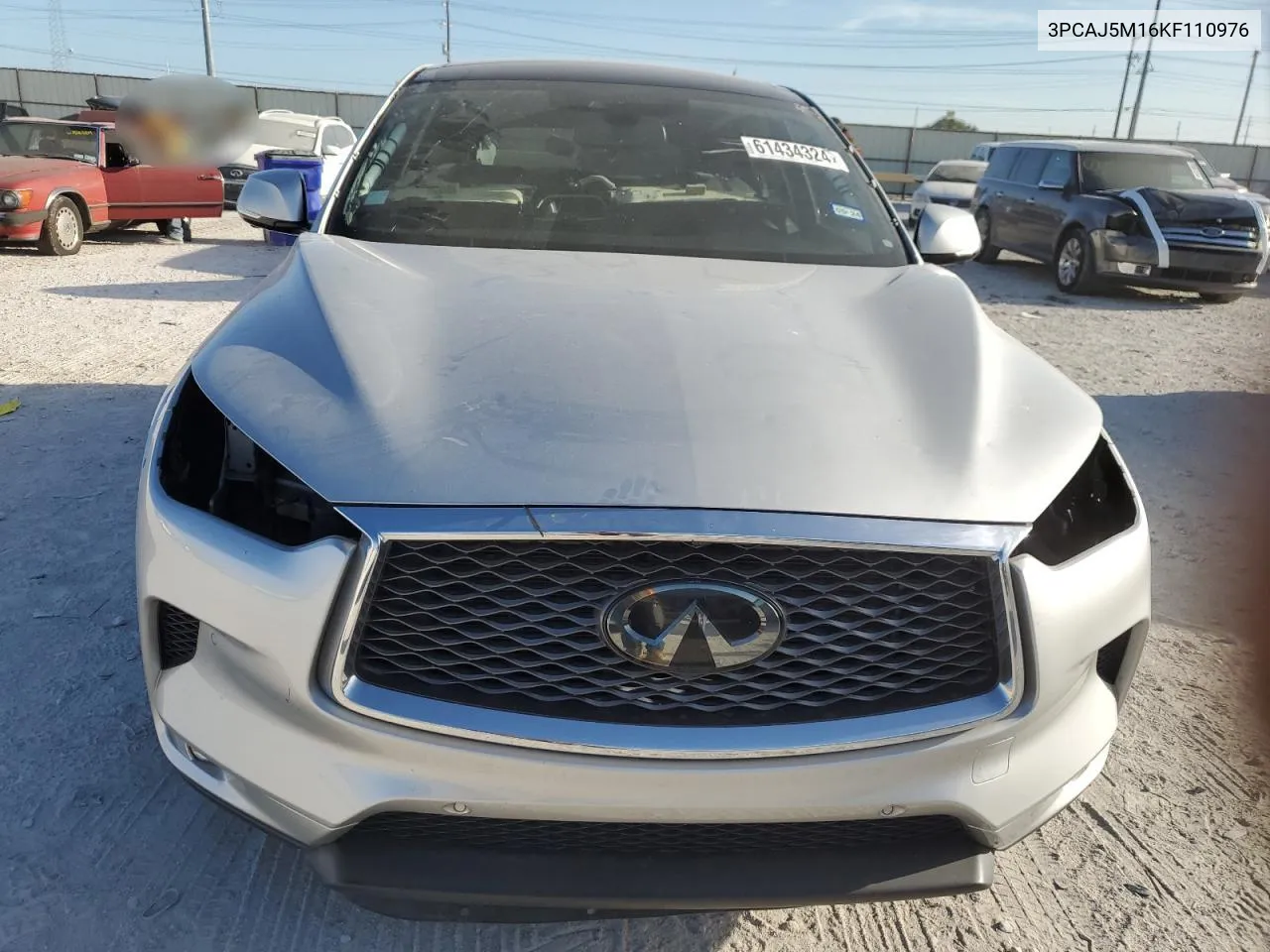 2019 Infiniti Qx50 Essential VIN: 3PCAJ5M16KF110976 Lot: 61434324