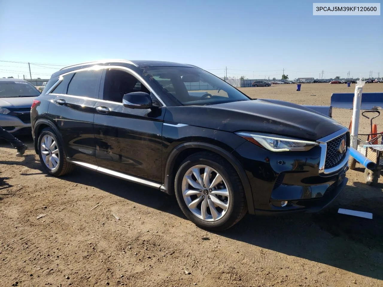 2019 Infiniti Qx50 Essential VIN: 3PCAJ5M39KF120600 Lot: 61743804