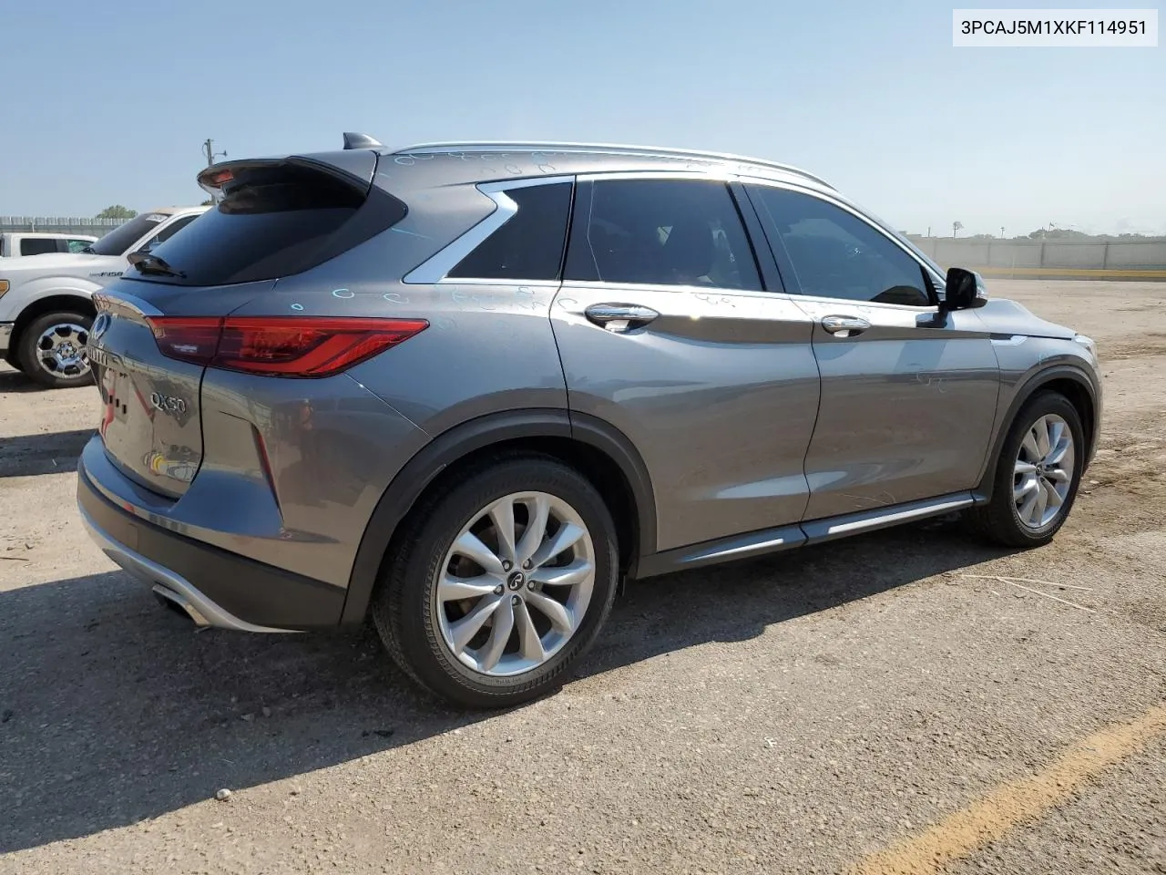 2019 Infiniti Qx50 Essential VIN: 3PCAJ5M1XKF114951 Lot: 62308364