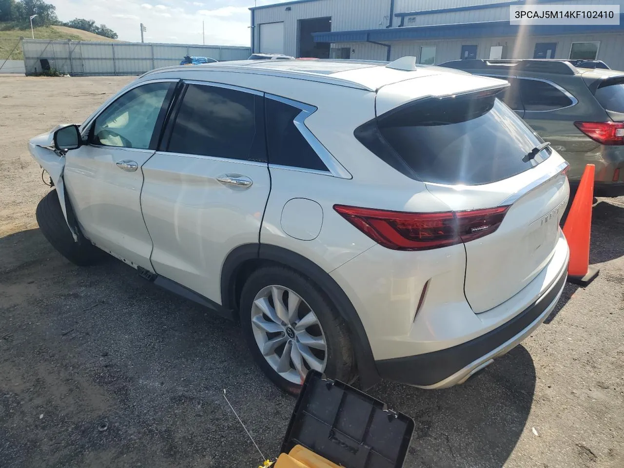 3PCAJ5M14KF102410 2019 Infiniti Qx50 Essential