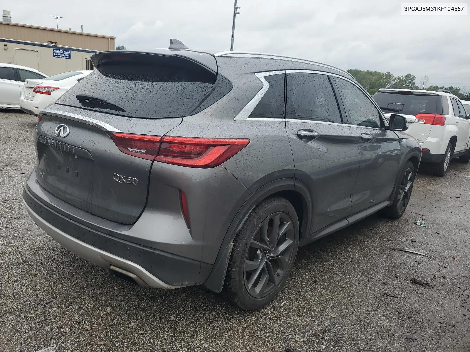 2019 Infiniti Qx50 Essential VIN: 3PCAJ5M31KF104567 Lot: 67060274