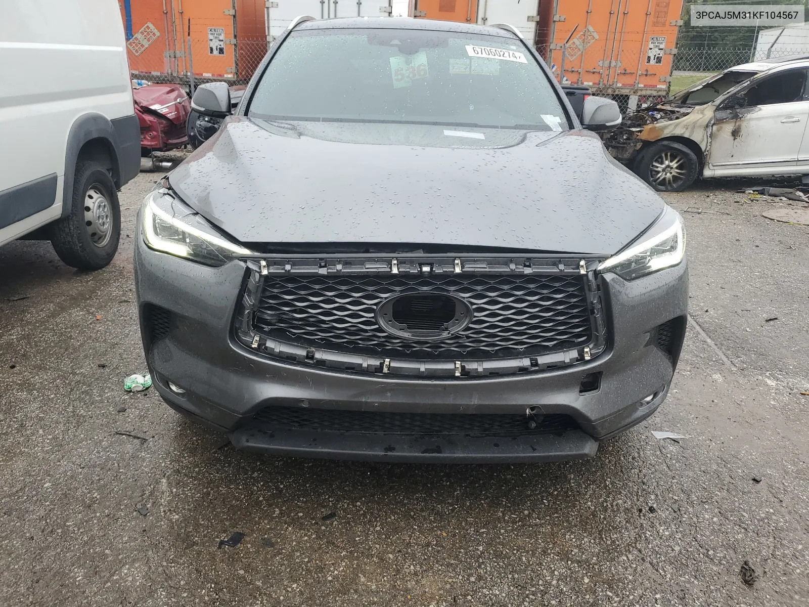 3PCAJ5M31KF104567 2019 Infiniti Qx50 Essential