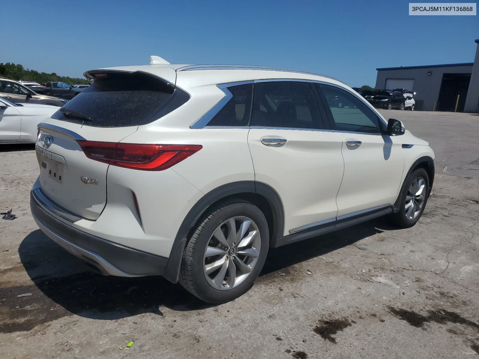 2019 Infiniti Qx50 Essential VIN: 3PCAJ5M11KF136868 Lot: 67460424