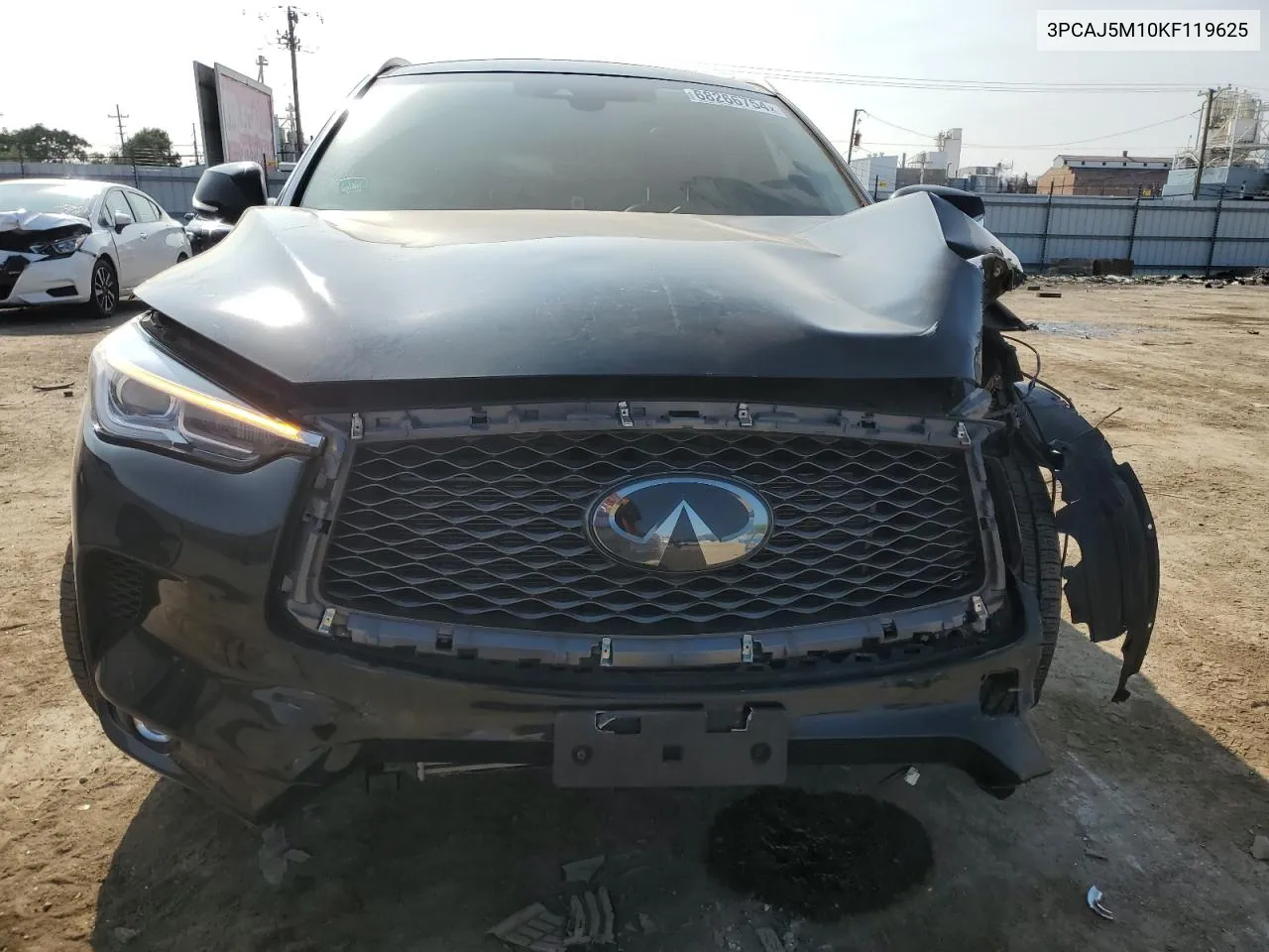 3PCAJ5M10KF119625 2019 Infiniti Qx50 Essential